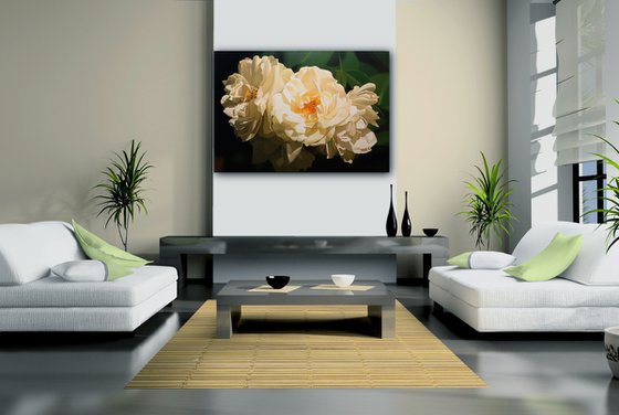 Roses painting