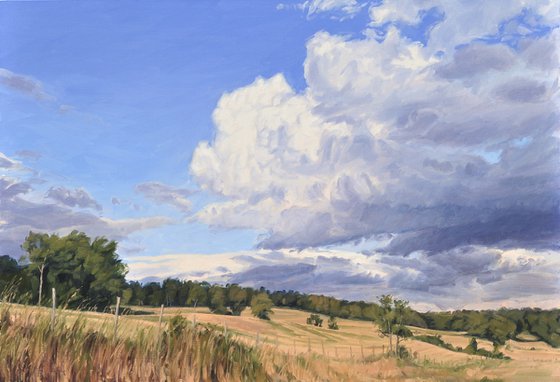 Summer Storm in the Velay