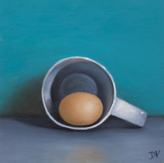 Still life - Organic Egg in a Cup