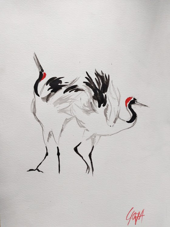 DANCE OF THE CRANES