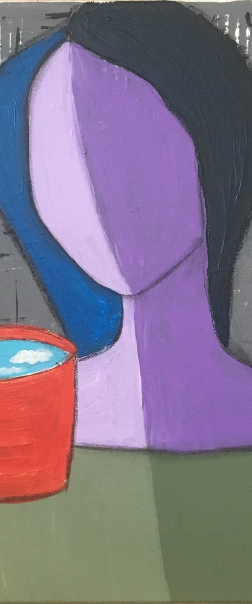 A sip of blue sky by Anya Getter