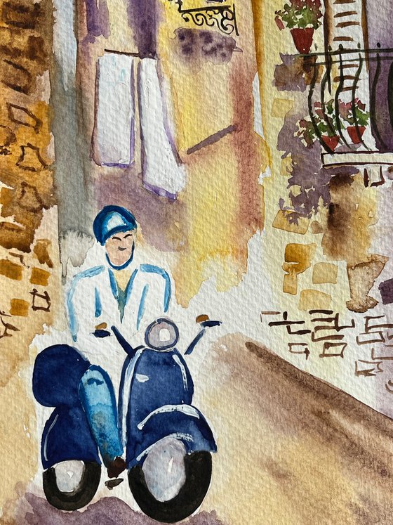 Rome Biker