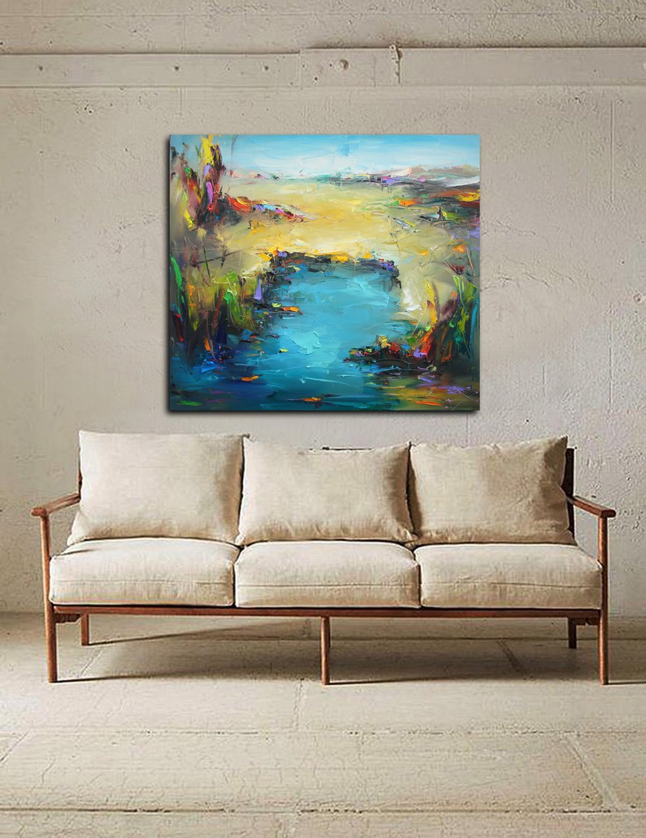 One Bright Day By Stanislav Lazarov, 35 X 31, Artwork For Sale On Artfinder