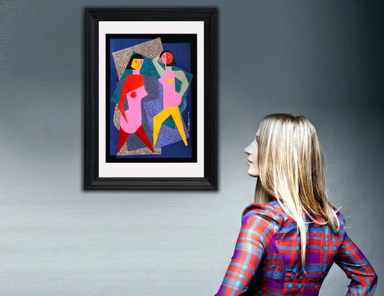 Two Cubist Women