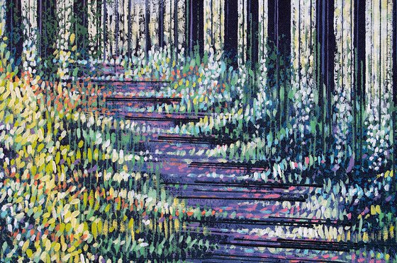 Late Autumn Forest Path