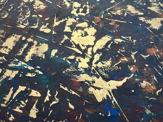 Gold Leaf 120x80x2