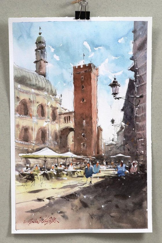 Vicenza watercolor art