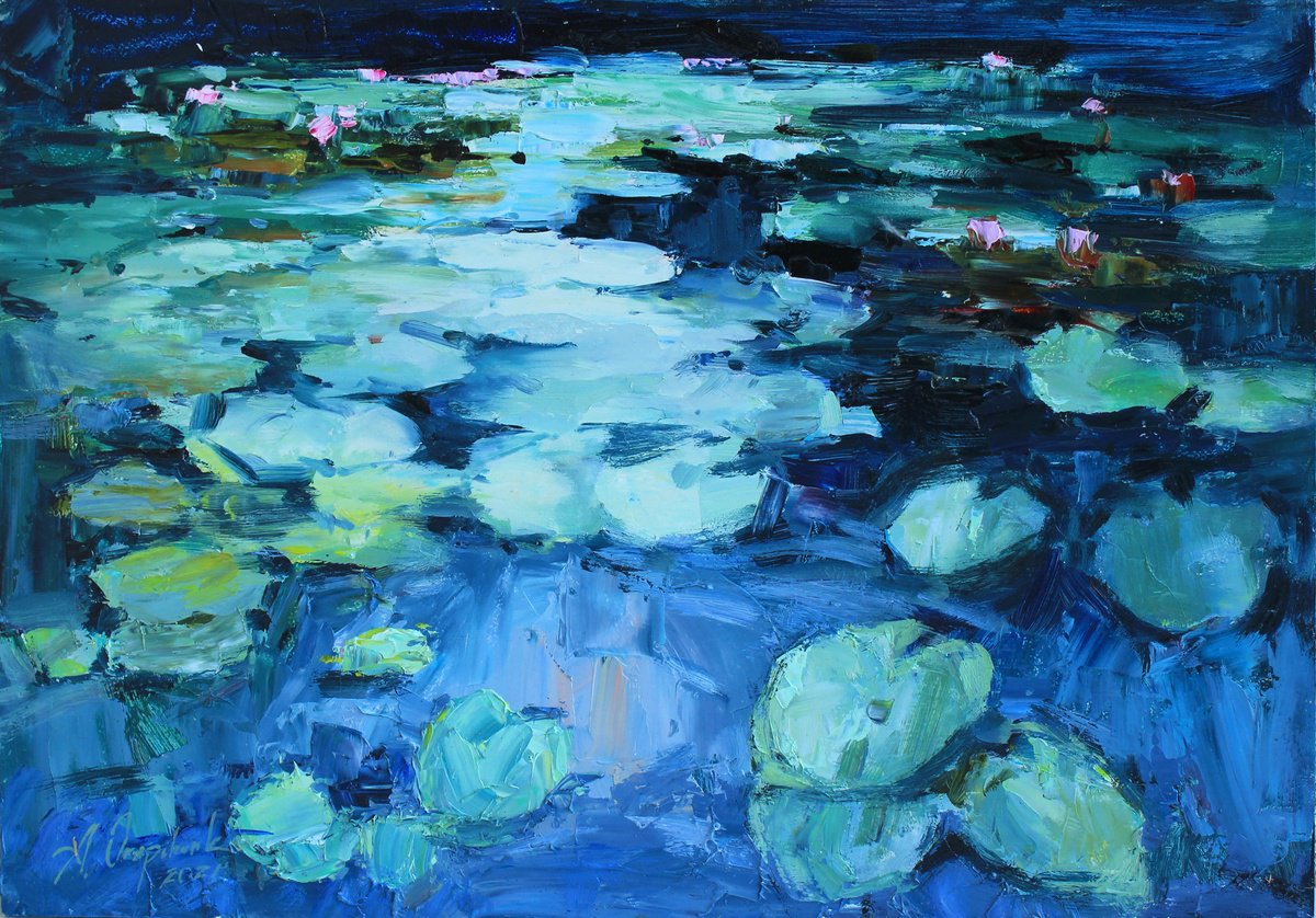 Water lilies by Alisa Onipchenko-Cherniakovska