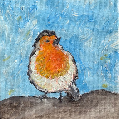 Little robin by Paul Simon Hughes