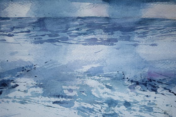 Stormy sea 4 (Portheras cove)