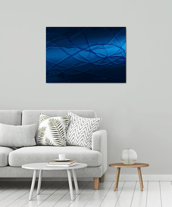 " Blue streams " Limited Edition 1 / 15