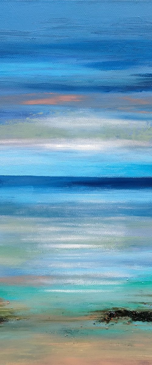 Sunlight over the Sea by Amanda Horvath