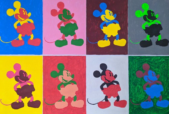 Eight Mickey Mouse #2