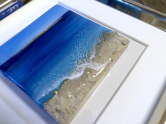 Ocean Waves miniature painting