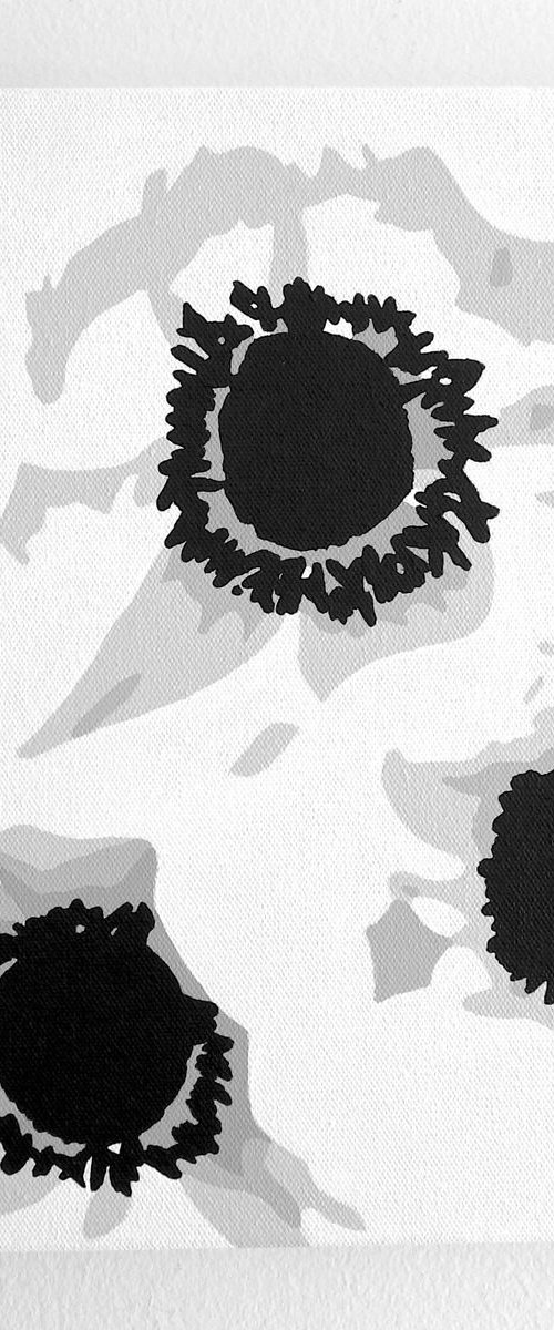 White Anemones by Susan Porter