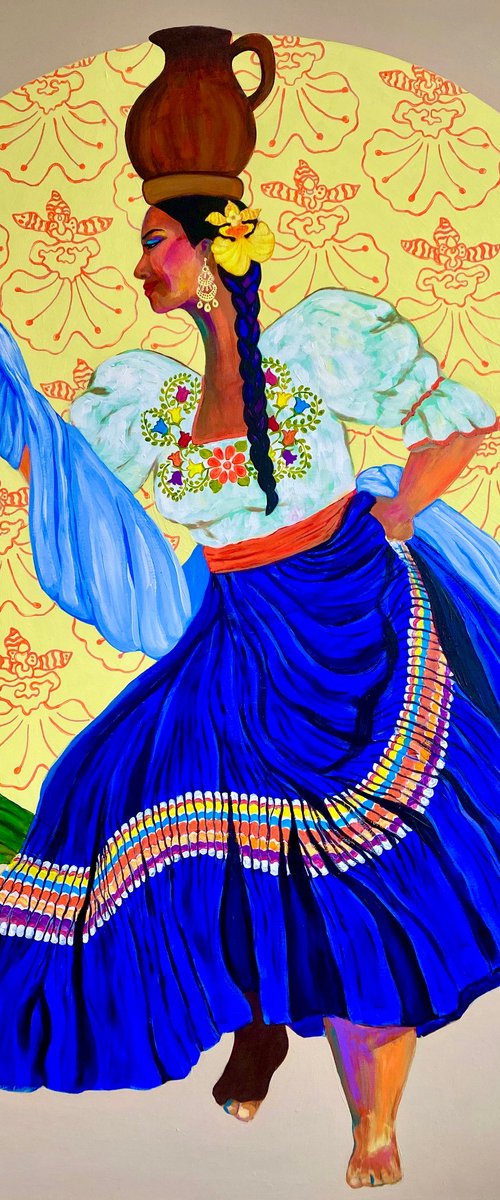 Dancing Lady and Tondero by Gisella Stapleton