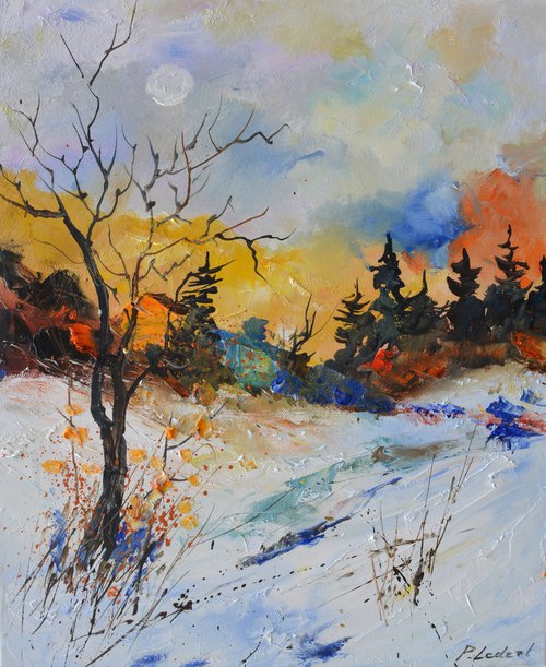 The happy colours of winter by Pol Henry Ledent