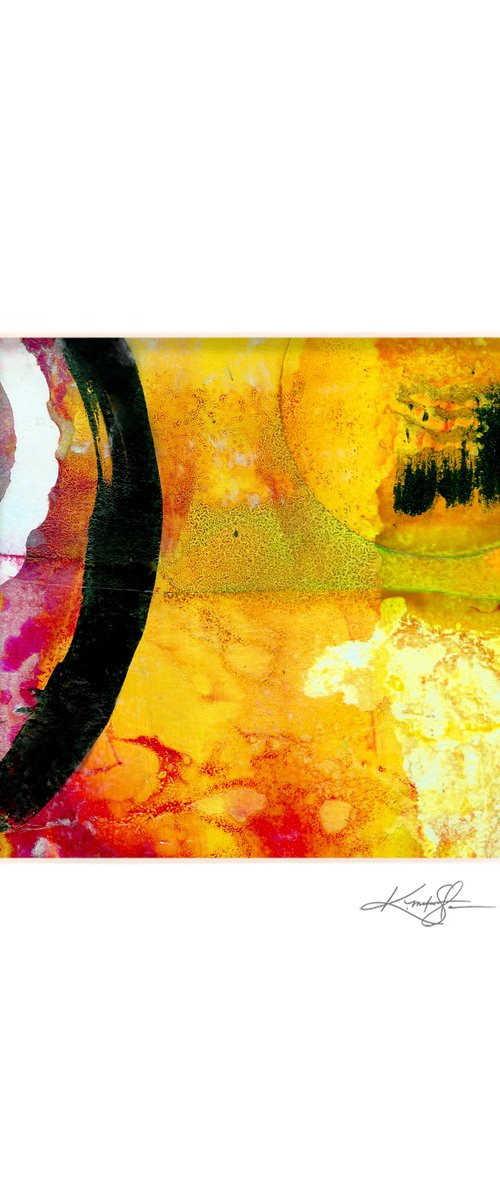 Color Journey 47 - Mixed Media Abstract Painting by Kathy Morton Stanion by Kathy Morton Stanion