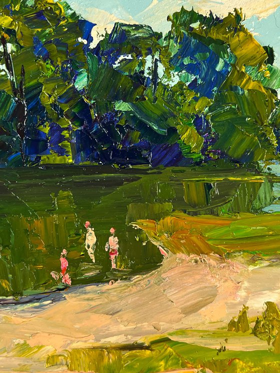 Summer Vacation by the River
