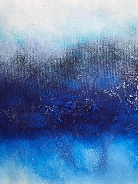 blue divides (120 x 80 cm)