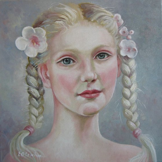 Pure soul- young woman - portrait