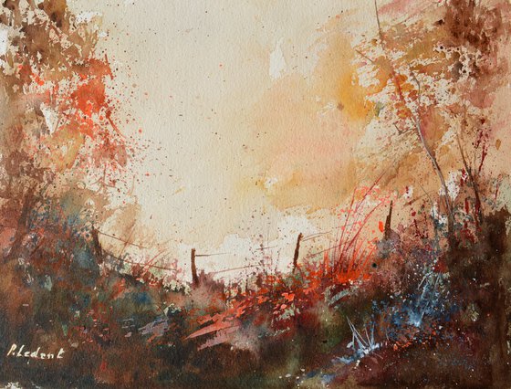 Autumn watercolor