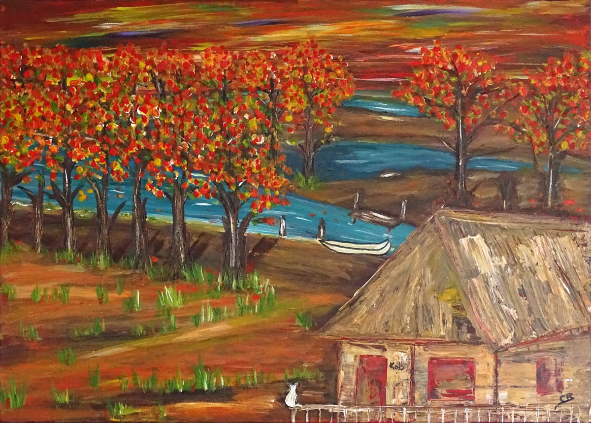 Your Hidaway By Cb., 28 X 20, Artwork For Sale On Artfinder