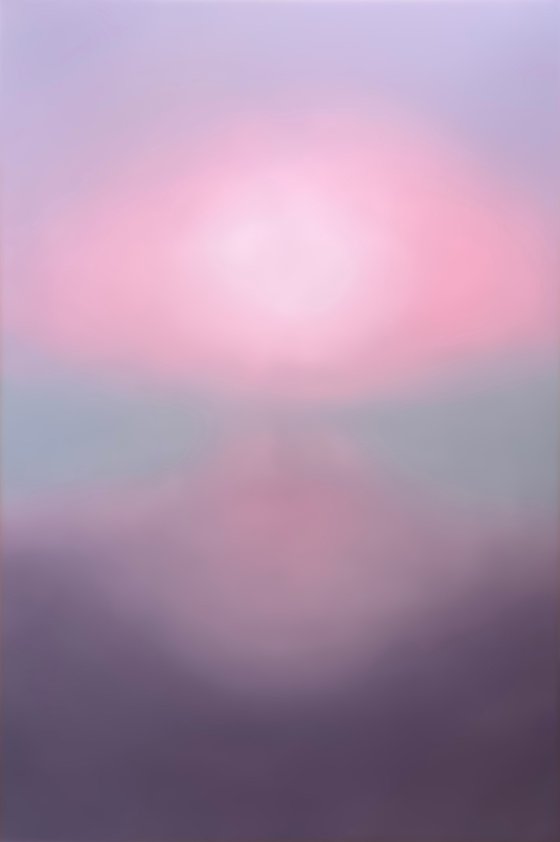 Pastel Abstract Mist Landscape