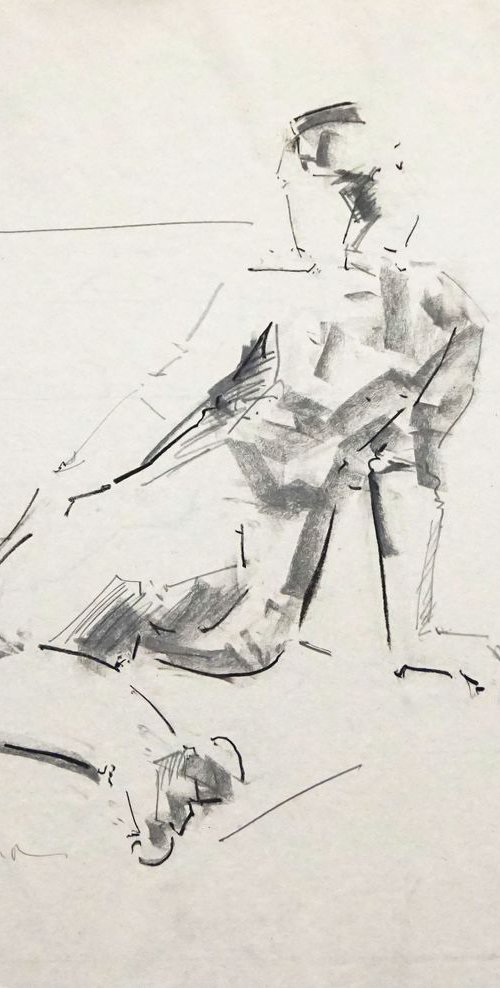 Life Drawing No 265 by Ian McKay