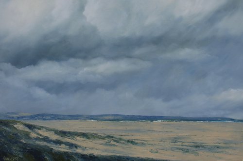 Atlantic Way Clouds, Irish Landscape by John Halliday