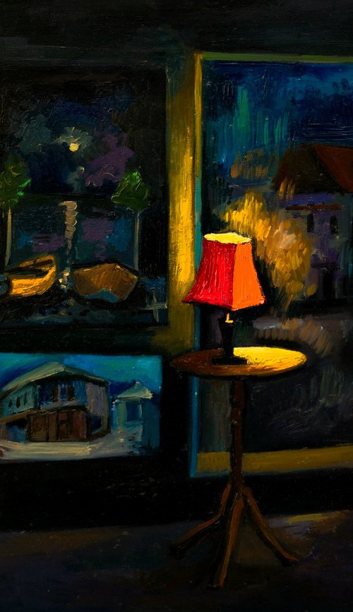 "Late night in the studio" by Joan Mato