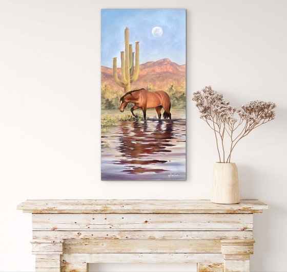 Saguaro Moon
