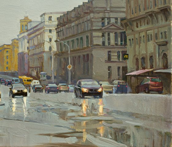 Rainy city
