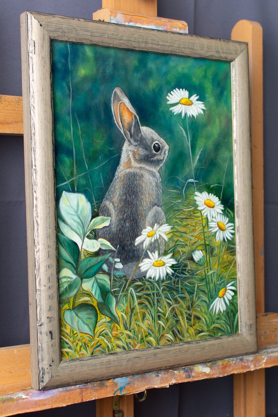 SMALL HARE (Small hare with big ears) by Vera Melnyk