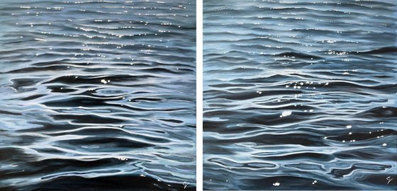 The Flow diptych