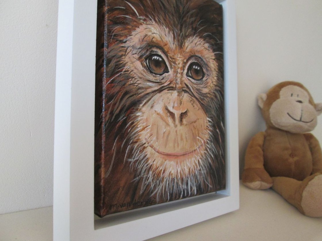 Quadro fai da te - Magic Chimpanzee