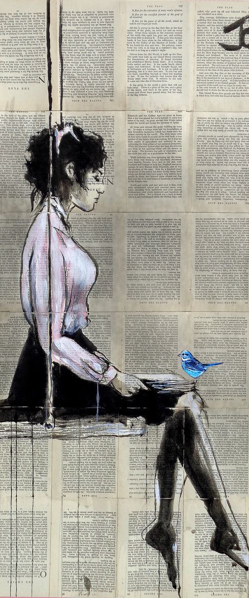MOMENTS IN QUIET by Loui Jover