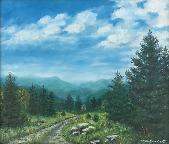 SCENIC BYWAY  - oil 13X15