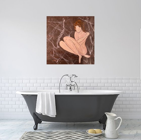 Woman Nude Original Painting