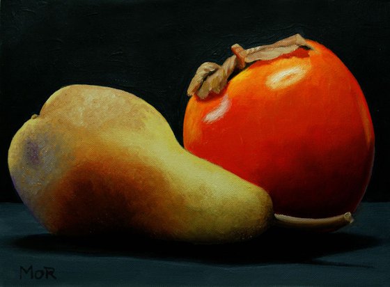 Pear and Persimmon