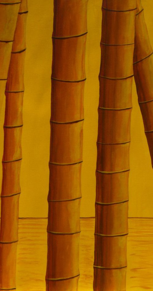 Golden Bamboo by Dunphy Fine Art