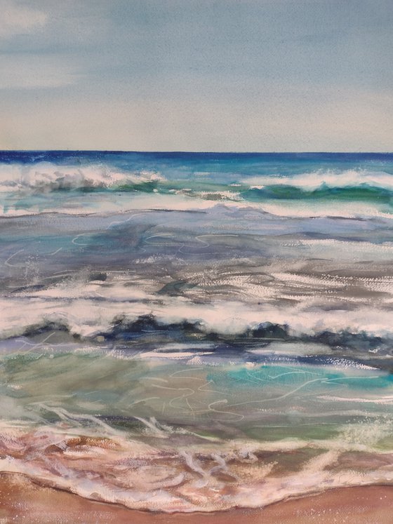 Restless sea