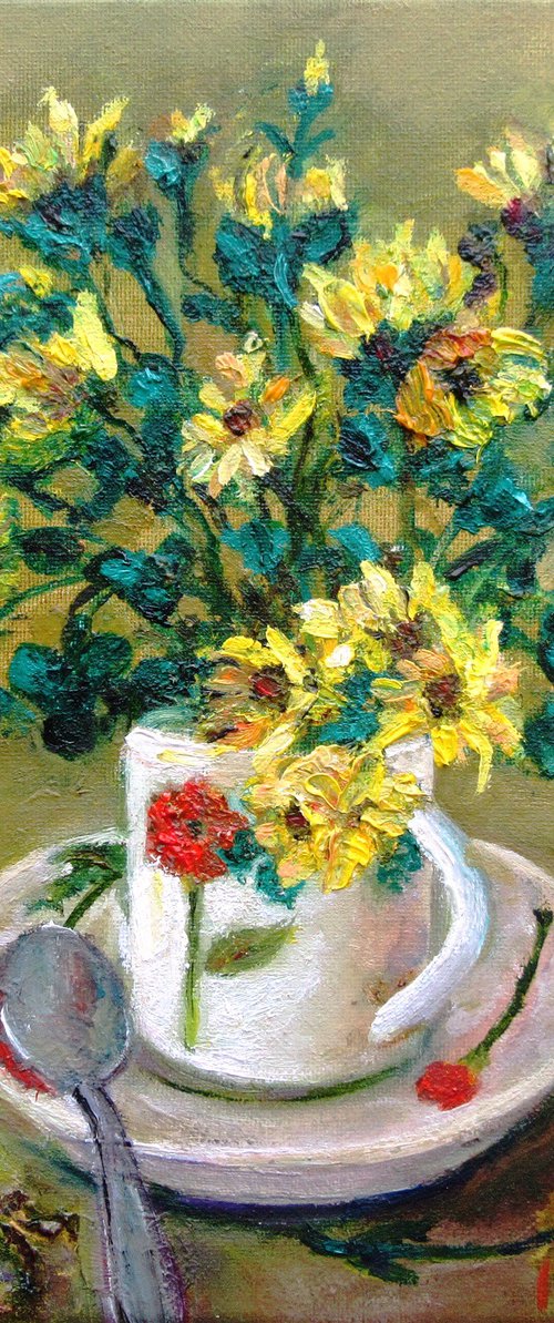 Crysanthemums by Katia Ricci