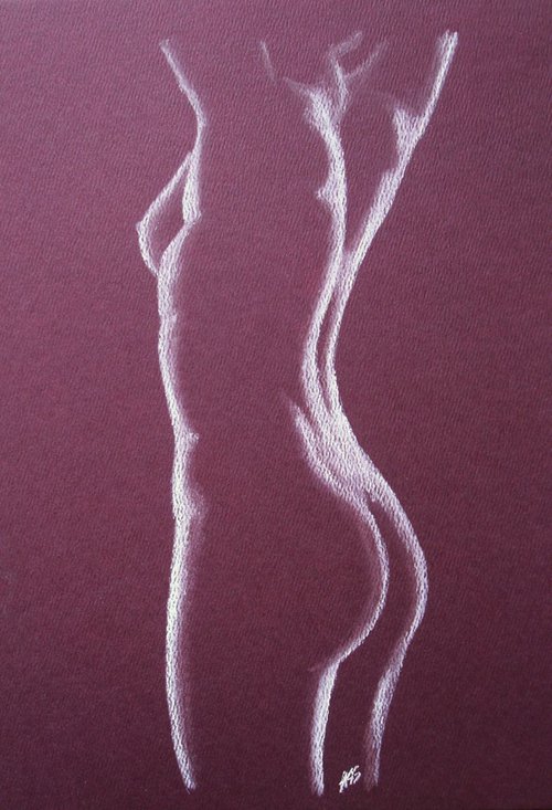 Nude 21 Burgandy by Angela Stanbridge