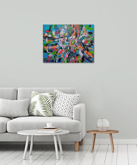 Floral abstraction-I
