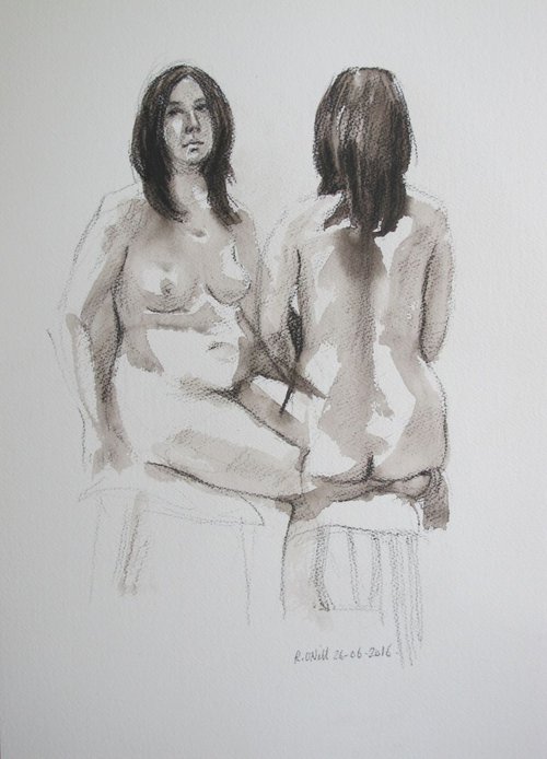 seated nudes by Rory O’Neill