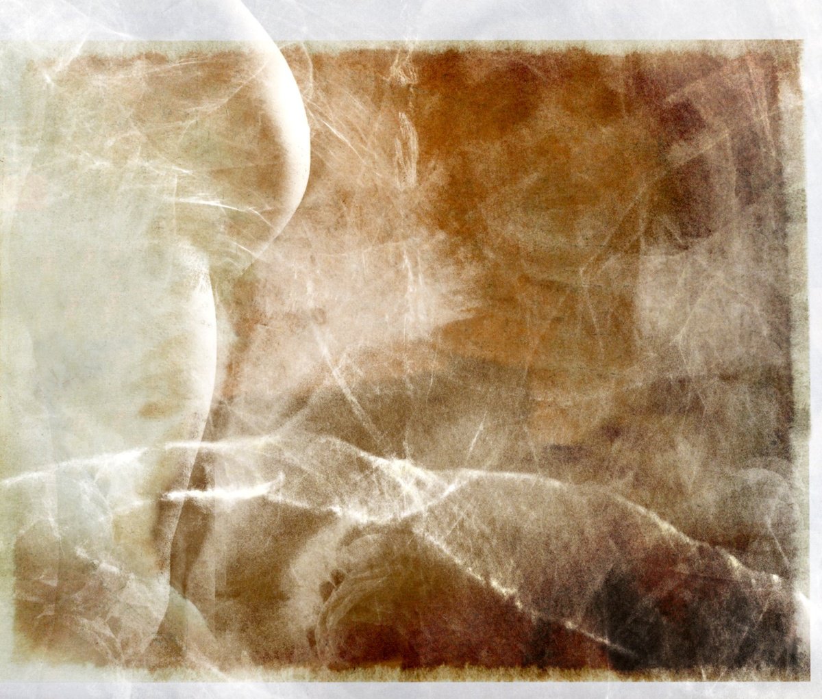Surrealistic Portrait Photograph By Philippe Berthier, 28 X 24", Un Jour...peut-i?tre......., Original Artwork