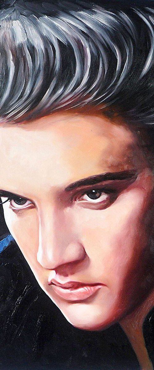 Elvis Presley Portrait by Di Capri