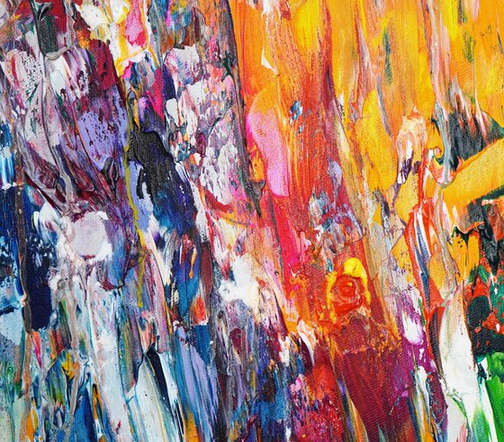 Soft Abstract Symphony XXXL 1
