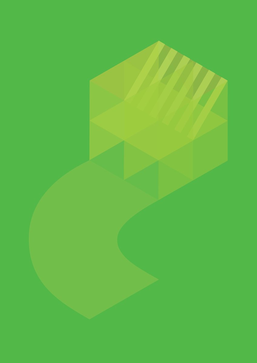 Graphic Cityscapes Giclee Print By David Gill, 12 X 17, Trap Haze, Original Artwork